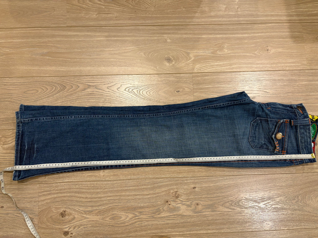 Calvin Klein Women's Blue Y2K Bootcut Jeans — Size 4 / W34