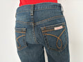 Calvin Klein Women's Blue Y2K Bootcut Jeans — Size 4 / W34